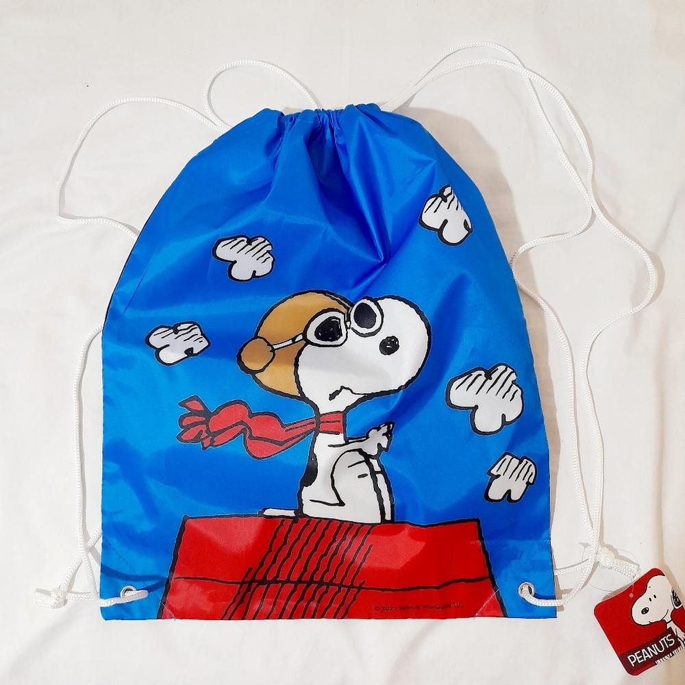 ● Peanuts | Snoppy Drawstring Back Pack - Picture 9 of 11